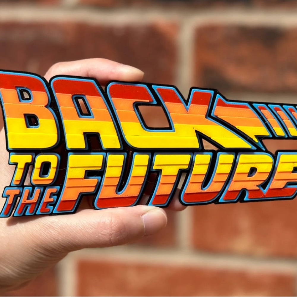 Back to the Future Sign